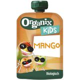 3x Organix Kids Knijpfruit Mango 3+ 100 gr