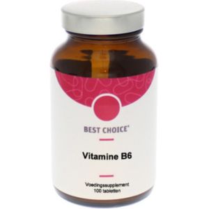 2x TS Choice Vitamine B6 21 mg 100 tabletten