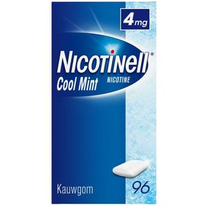 Nicotinell Kauwgom Cool Mint 4 mg 96 stuks