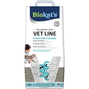Biokat's Kattenbakvulling Diamond Care Vet Line Attracting & Calming 10 liter