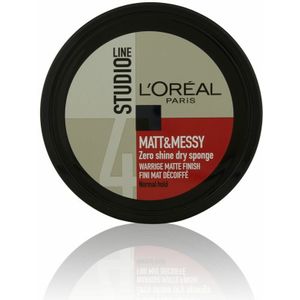 3x L'Oréal Studio Line Matt & Messy Zero Shine Dry Sponge 150 ml
