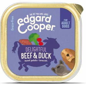 Edgard & Cooper Kuipje Vers Vlees Hondenvoer Rund - Eend 150 gr
