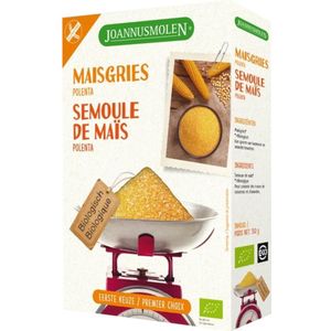 3x Joannusmolen Maisgriesmeel Polenta Glutenvrij Bio 350 gr