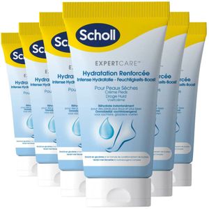 6x Scholl Voetcrème Intense Hydratatie 150 ml