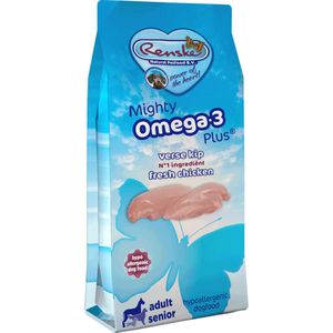 Renske Mighty Omega Plus Hondenvoer Kip 3 kg