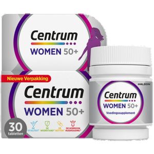 2x Centrum Woman 50+ Multivitaminen 30 tabletten