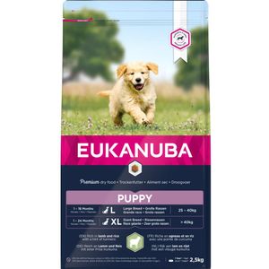 Eukanuba Dog Puppy - Junior Lam - Rijst 2,5 kg