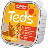 Teds Natvoer met Insecten Cranberry, Appel & Gist 150 gr