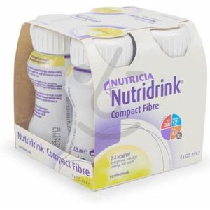 3x Nutricia Nutridrink Fiber Vanille 4 x 200 ml