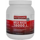 Fitshape Mega Massa 16000 i Banaan 1,2 kg