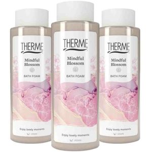 3x Therme Bath Foam Mindful Blossom 500 ml