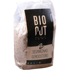 3x Bionut Biologisch Sesamzaad Geroo stukserd 475 gr