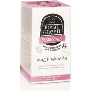 2x Royal Green Multi Woman 60 tabletten