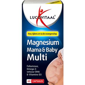 3x Lucovitaal Magnesium Mama & Baby Multi 60 capsules