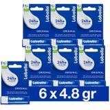 6x Labello Lippenbalsem Blister Original