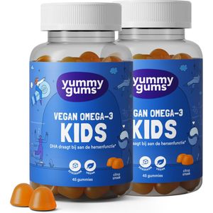 Yummygums - Omega-3 Kids - 45 Stuks - Vegan - DHA uit Algenolie
