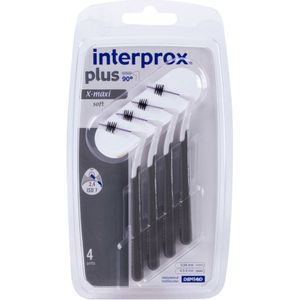 6x Interprox Plus X Maxi 4.5-9 mm Grijs blister à 4 ragers