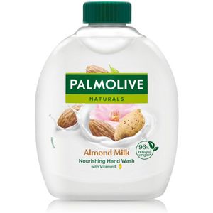 3x Palmolive Handzeep Naturals Navulling Amandel Melk 300 ml