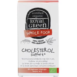 2x Royal Green Cholesterol Support Biologisch 60 vegacapsules