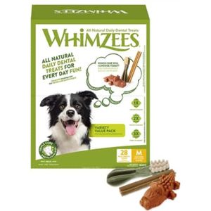 Whimzees Variety Voordeelverpakking Medium 28 stuks