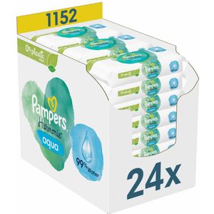 Pampers Billendoekjes Harmonie Aqua 24x48 = 1152 stuks