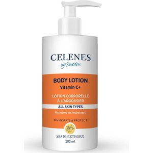 3x Celenes Duindoorn Bodylotion Vettige / Combinatie Huid 200 ml