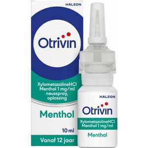 Otrivin Menthol Neusspray vanaf 12 jaar 10 ml