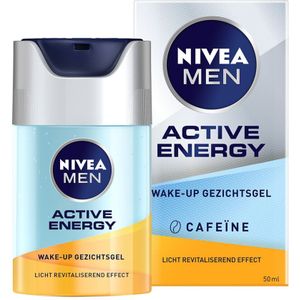 3x Nivea Men Wake-up Gezichtsgel Active Energy 50 ml
