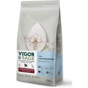 Vigor & Sage Hond Adult Regular Low Sensitivity Yam 2 kg