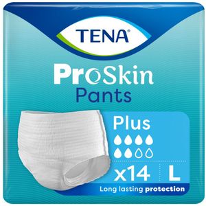4x TENA Proskin Pants Plus L 14 stuks