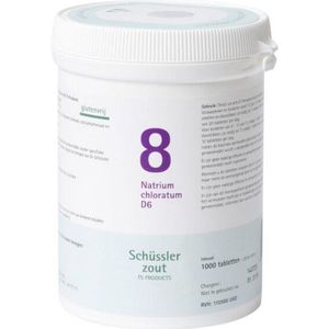 Pfluger Schussler Zout nr 8 Natrium Chloratum D6 1000 tabletten