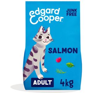 3x Edgard & Cooper Kattenvoer Adult Zalm 4 kg