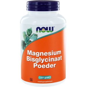 NOW Magnesium Bisglycinaat Poeder 227 gr
