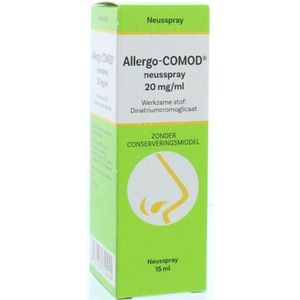 Allergo-COMOD Neusspray Dinatriumcromoglicaat 20 mg/ml bij Allegie - 1 x 15 ml