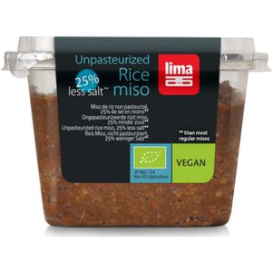 6x Lima Miso Rijst 25% minder Zout 300 gr