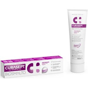 2x Curasept Tandpasta Biosmalto Gevoelige Tanden 75 ml