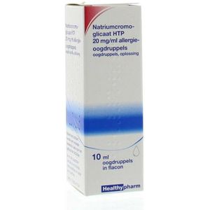 Healthypharm Allergie Oogdruppels Natriumcromoglicaat HTP 20 mg/ml 10 ml
