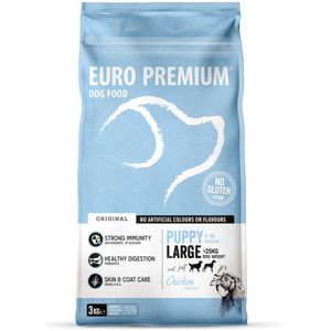 Euro-Premium Puppy Large Kip - Rijst 3 kg