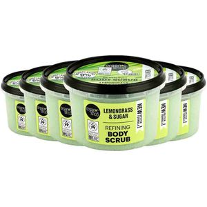 6x Organic Shop Body Scrub Lemongrass 250 ml