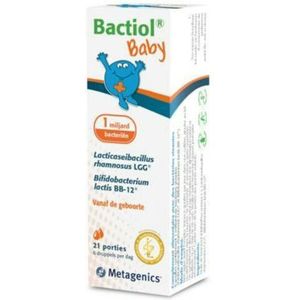 2x Metagenics Bactiol Druppels Baby 5,7 ml