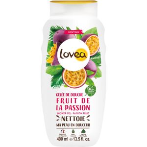 12x Lovea Shower Gel Passion Fruit 400 ml