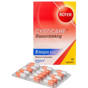 2x Roter Cysticare 5 Daagse Kuur 15 capsules