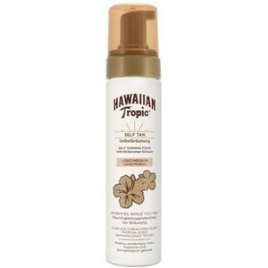 2x Hawaiian Tropic Sunless Tan Foam Light/Medium 200 ml