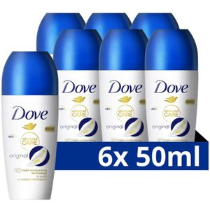 6x Dove Deodorant Roller Original 50 ml