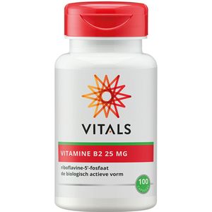 2x Vitals B2 Riboflavine 5 Fosfat 100 capsules
