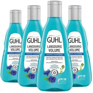 Guhl - Langdurig Volume - Shampoo - Blauwe Lotus - Keratine + Kracht-Complex