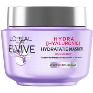 3x L'Oréal Elvive Hydra Hyaluronic Haarmasker 300 ml