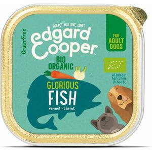 17x Edgard & Cooper Kuipje Vers Vlees Hondenvoer Bio Vis 100 gr