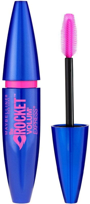 Maybelline - Volum’Express The Rocket Blackest Black Mascara 1 stuk