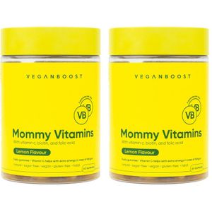 2x Veganboost Hair Vitamins Mommy Lemon 60 gummies